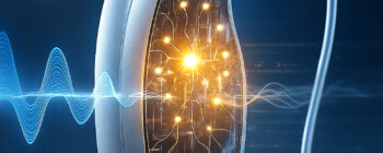 Abbildung eines Hörgerätes mit neuronalen Netzwerken.